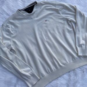 mens Tommy Hilfiger v-neck long sleeve pullover